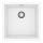 ALVEUS 1150044 - Virtuves izlietne OMNI 45x45 cm granīts/balta