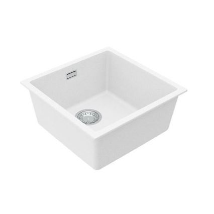 ALVEUS 1150044 - Virtuves izlietne OMNI 45x45 cm granīts/balta
