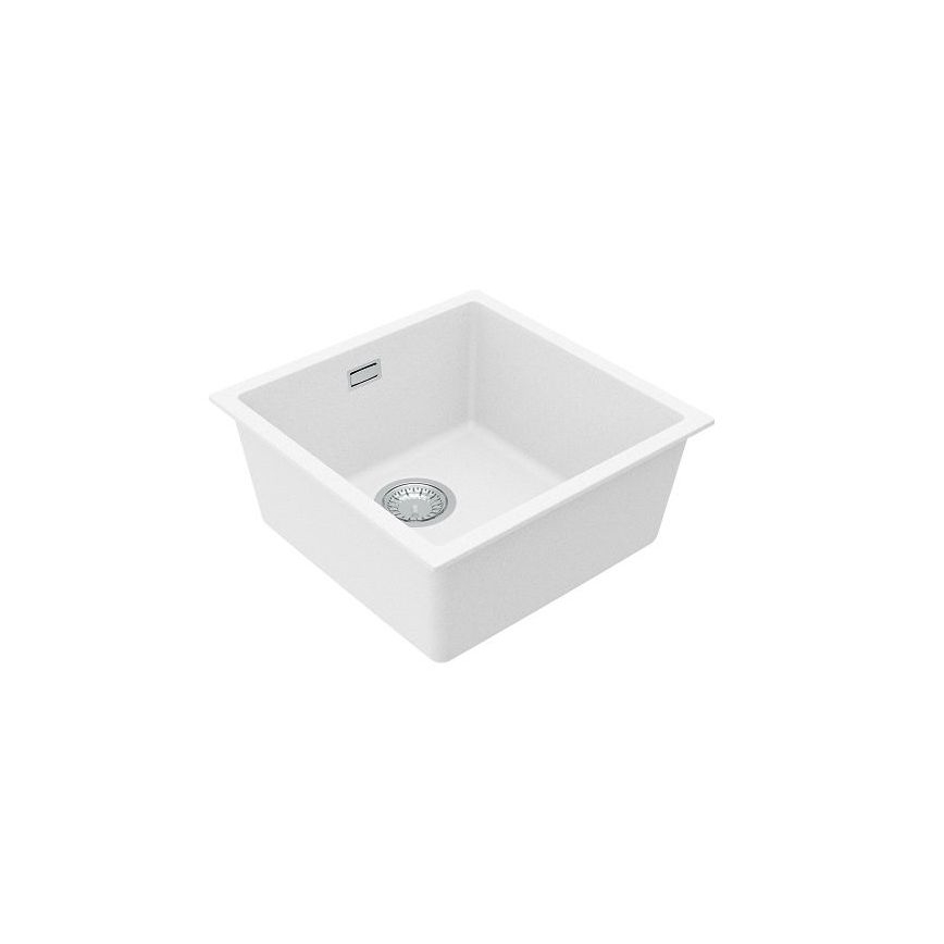 ALVEUS 1150044 - Virtuves izlietne OMNI 45x45 cm granīts/balta