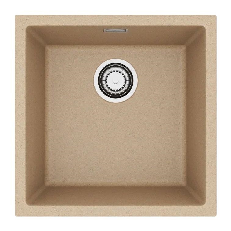 ALVEUS 1150047 - Virtuves izlietne OMNI 45x45 cm granīts/bēša