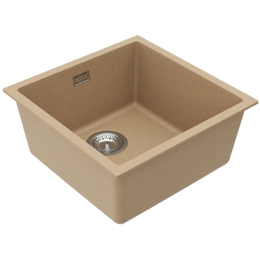 ALVEUS 1150047 - Virtuves izlietne OMNI 45x45 cm granīts/bēša