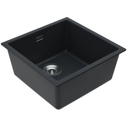 ALVEUS 1150048 - Virtuves izlietne OMNI 45x45 cm granīts/melna