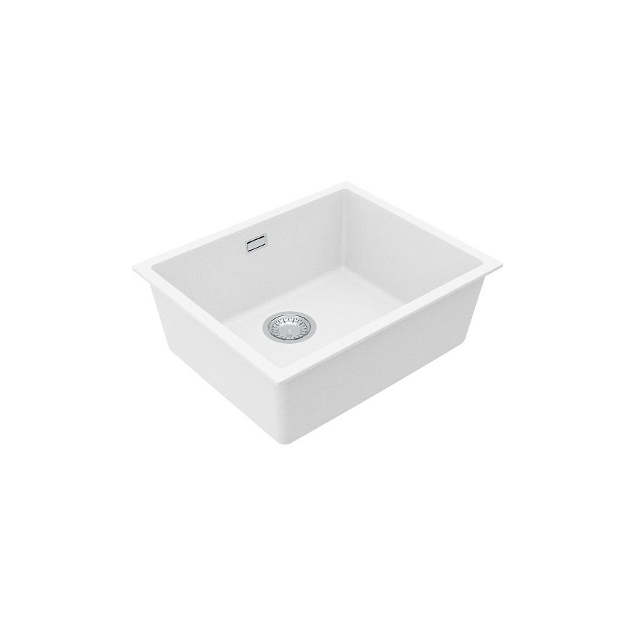 ALVEUS 1150051 - Virtuves izlietne OMNI 55x45 cm granīts/balta