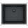 ALVEUS 1150057 - Virtuves izlietne OMNI 55x45 cm granīts/melna