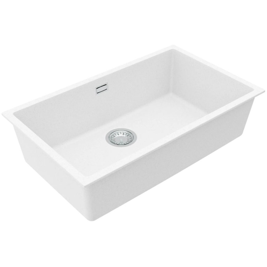 ALVEUS 1150058 - Virtuves izlietne OMNI 75x45 cm granīts/balta