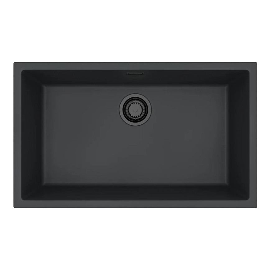 ALVEUS 1150064 - Virtuves izlietne OMNI 75x45 cm granīts/melna