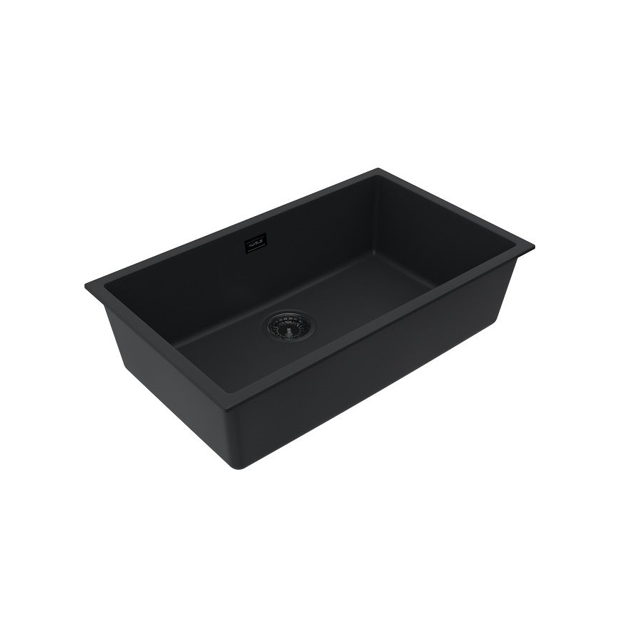 ALVEUS 1150064 - Virtuves izlietne OMNI 75x45 cm granīts/melna
