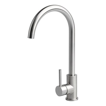 ALVEUS ES3508A - Virtuves jaucējkrāns VIOLA 36,7 cm no matēta tērauda