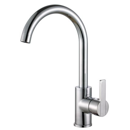 ALVEUS SET0026 - Virtuvinis kriauklė LINE 79x50 cm + kriauklės maišytuvas TONIA 29,5 cm satin/šķidumā hroms