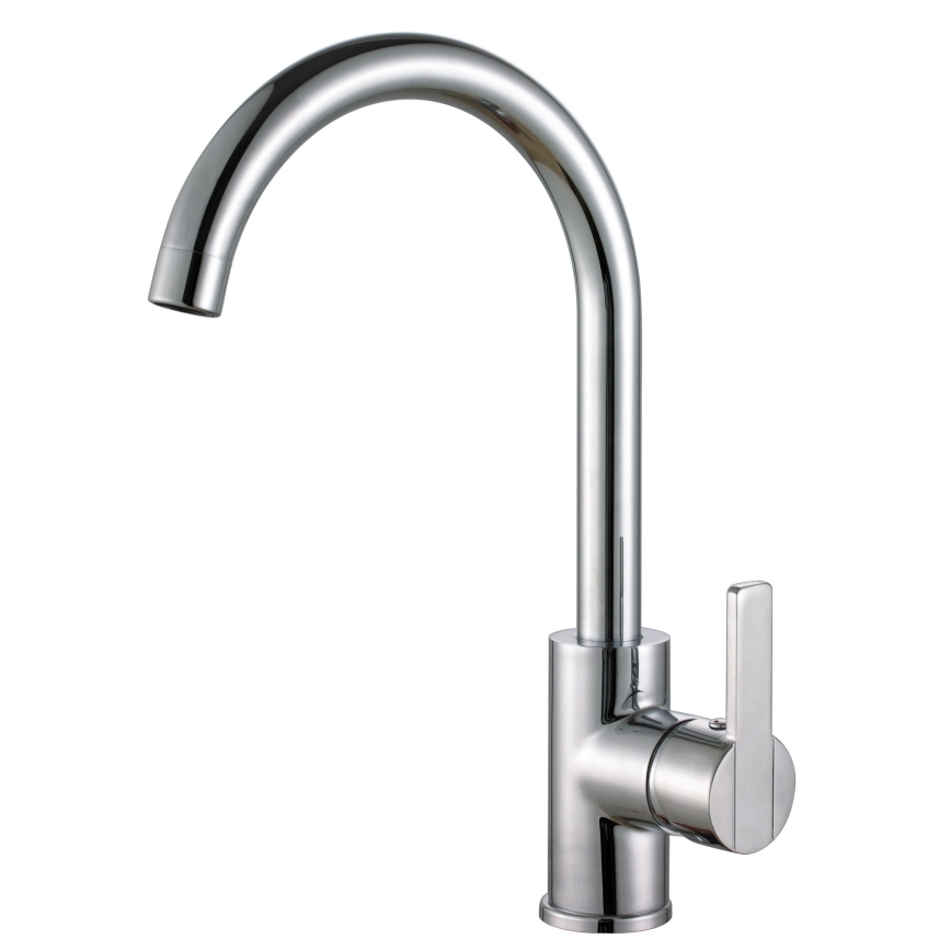 ALVEUS SET0026 - Virtuvinis kriauklė LINE 79x50 cm + kriauklės maišytuvas TONIA 29,5 cm satin/šķidumā hroms