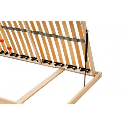 Ambiamo - Elastīga redeļu gultas pamatne ar sānu regulējamu noliekumu ODENSE 200x90 cm pa labi