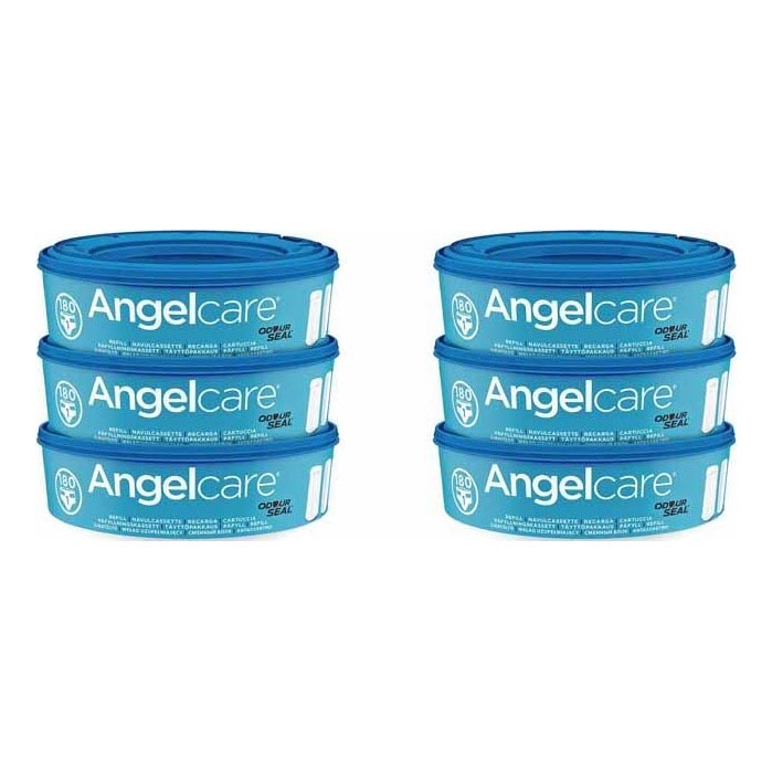 Angelcare - Autiņbiksīšu tvertņu uzpildes kasetes 6 gab.