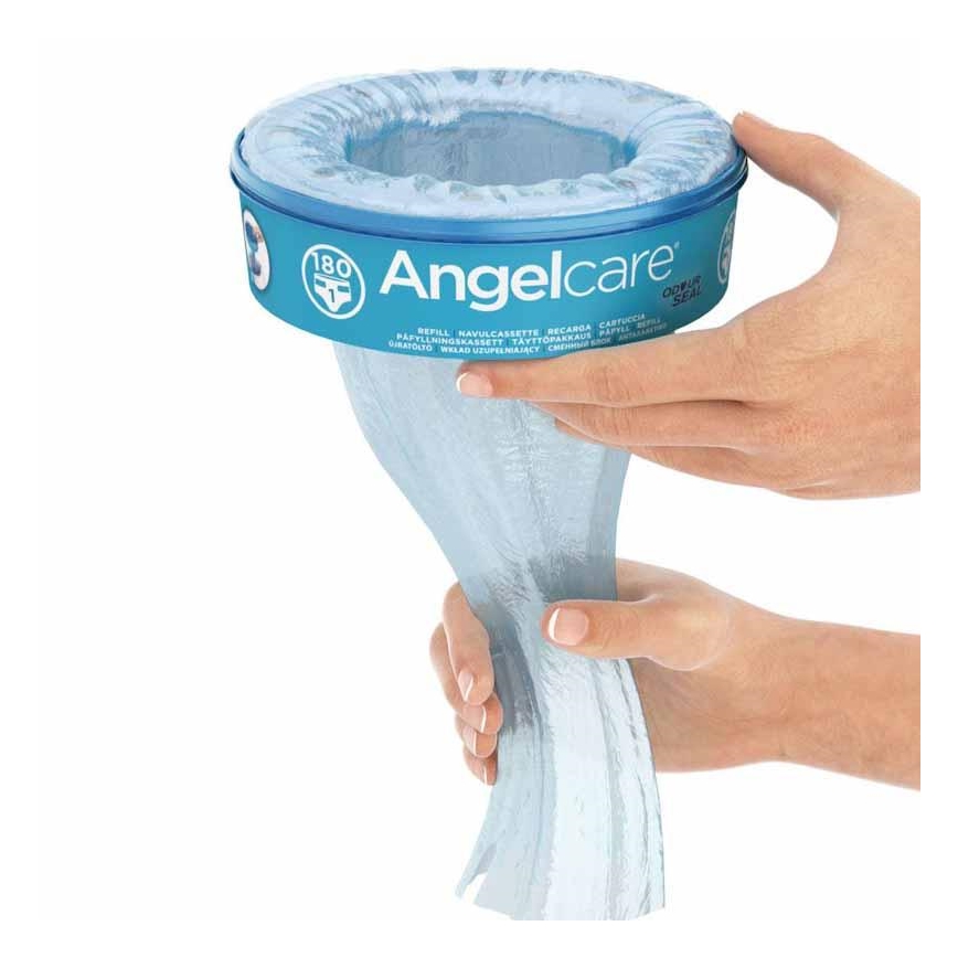 Angelcare - Autiņbiksīšu tvertņu uzpildes kasetes 6 gab.