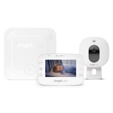 Angelcare - KOMPLEKTS Elpošanas monitors 16x16 cm + video mazuļa monitors USB