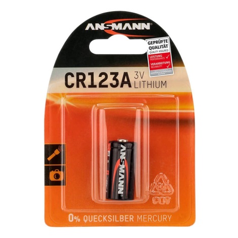 Ansmann 04006 - CR123A - Litija baterija 3V