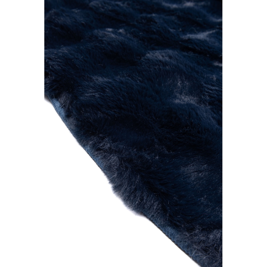 Apaļais paklājs RABBIT BUBBLE 160 cm, zils