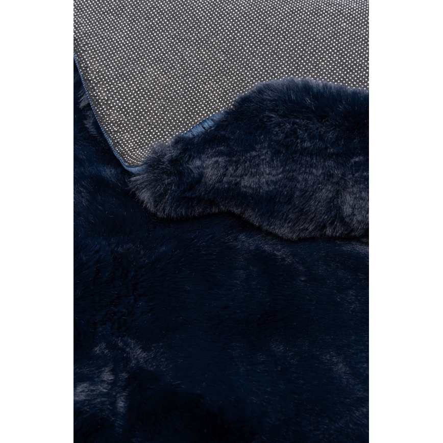 Apaļais paklājs RABBIT BUBBLE 160 cm, zils