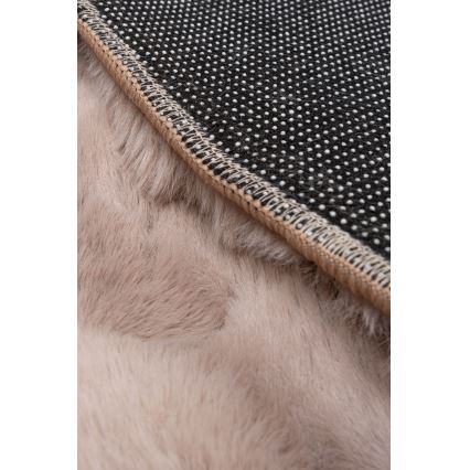 Apaļš paklājs RABBIT BUBBLE 160 cm bēšs
