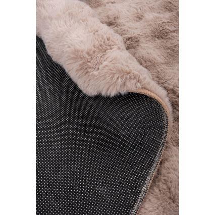 Apaļš paklājs RABBIT BUBBLE 160 cm bēšs