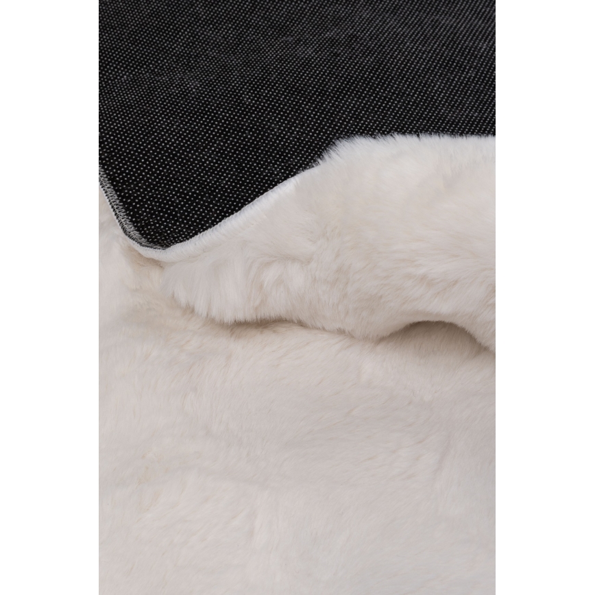 Apaļš paklājs RABBIT BUBBLE 160 cm krēmkrāsas