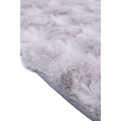 Apaļš paklājs RABBIT BUBBLE 160 cm pelēks