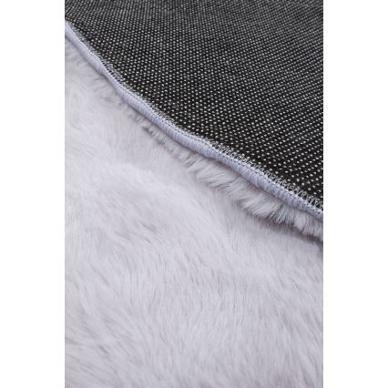 Apaļš paklājs RABBIT BUBBLE 160 cm pelēks