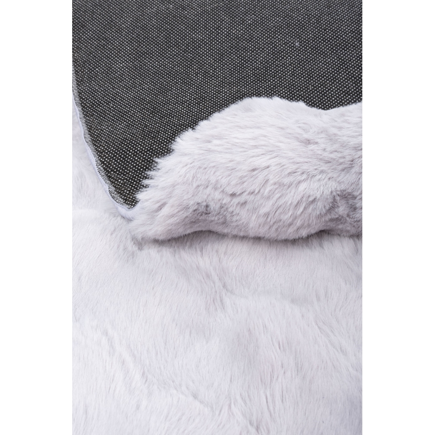 Apaļš paklājs RABBIT BUBBLE 160 cm pelēks