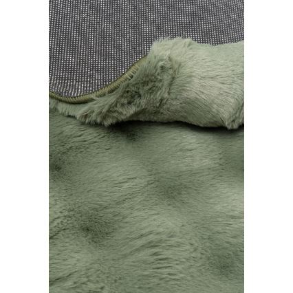 Apaļš paklājs RABBIT BUBBLE 160 cm zaļš