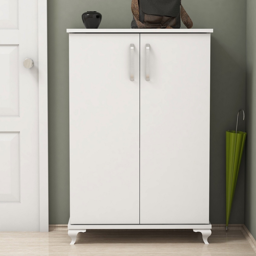 Apavu skapis ASTA 100x72 cm balts