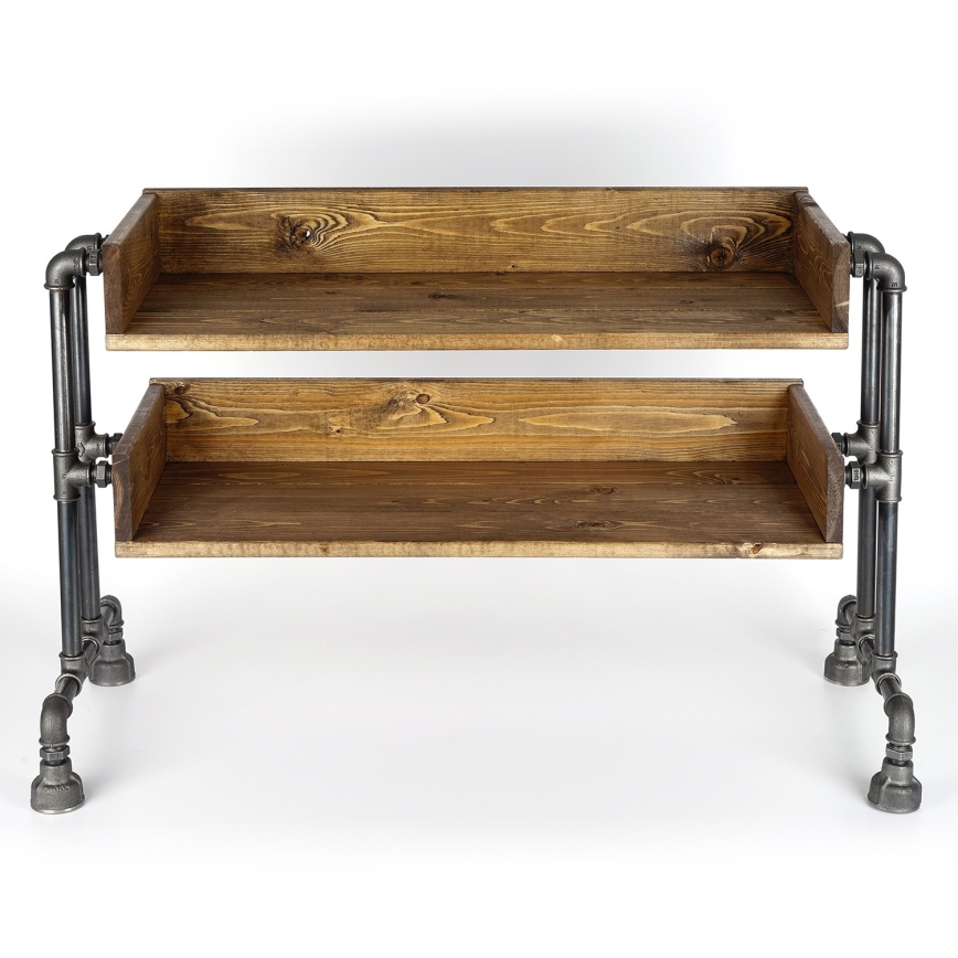 Apavu skapis BORU 50x90 cm melns/egle