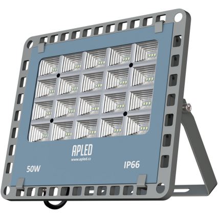 APLED - Āra LED plūdu gaismeklis PRO LED/50W/230V IP66 5000lm 6000K