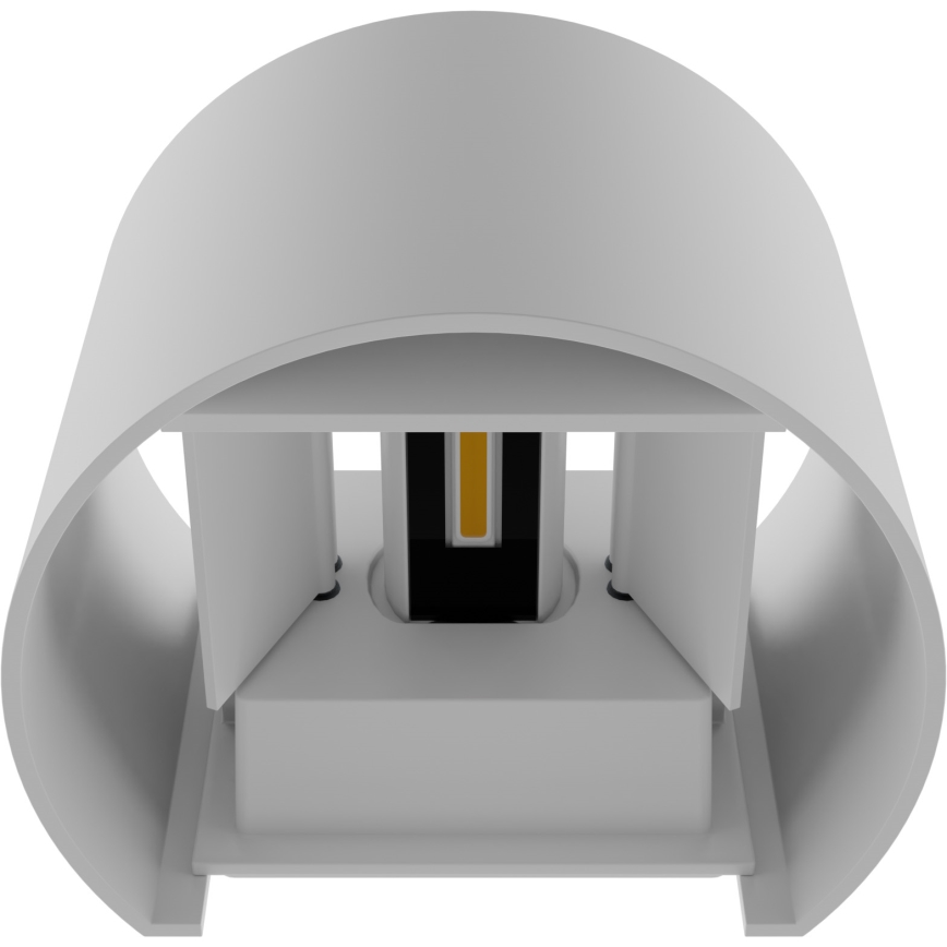APLED - LED Āra sienas gaismeklis OVAL 2xLED/3W/230V IP65