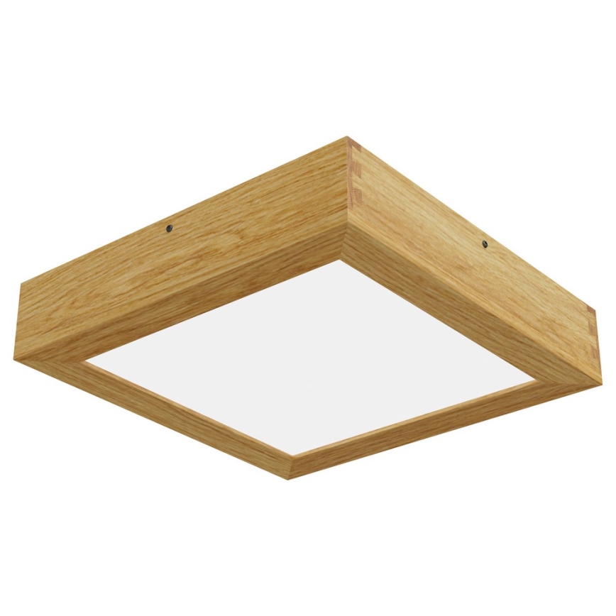 APLED - LED Griestu gaismeklis QUADRA LED/24W/230V ozolkoks