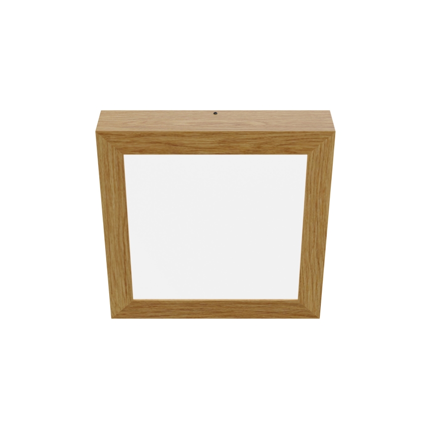 APLED - LED Griestu gaismeklis QUADRA LED/24W/230V ozolkoks