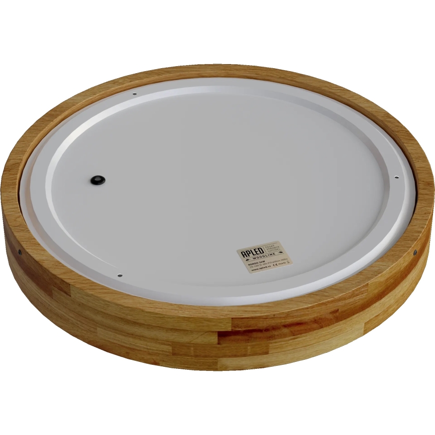APLED - LED Griestu gaismeklis RONDO LED/36W/230V d. 40 cm ozolkoks