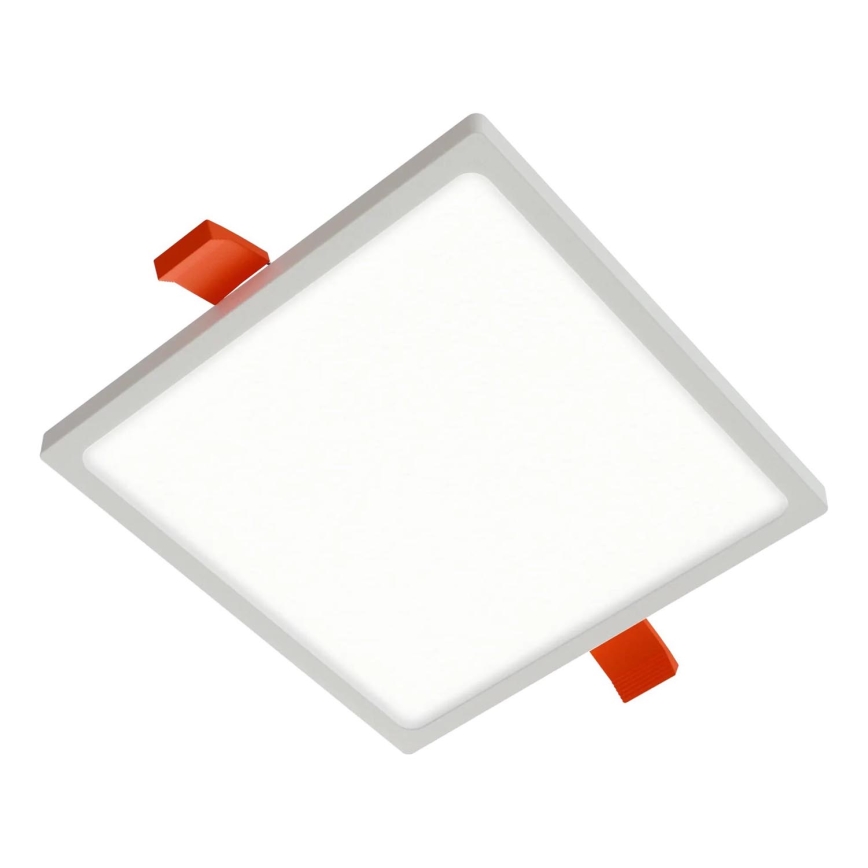APLED - LED Iegremdējama lampa SQUARE SLIM LED/16W/230V 14,5x14,5 cm balta