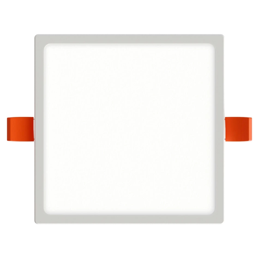 APLED - LED Iegremdējama lampa SQUARE SLIM LED/16W/230V 14,5x14,5 cm balta