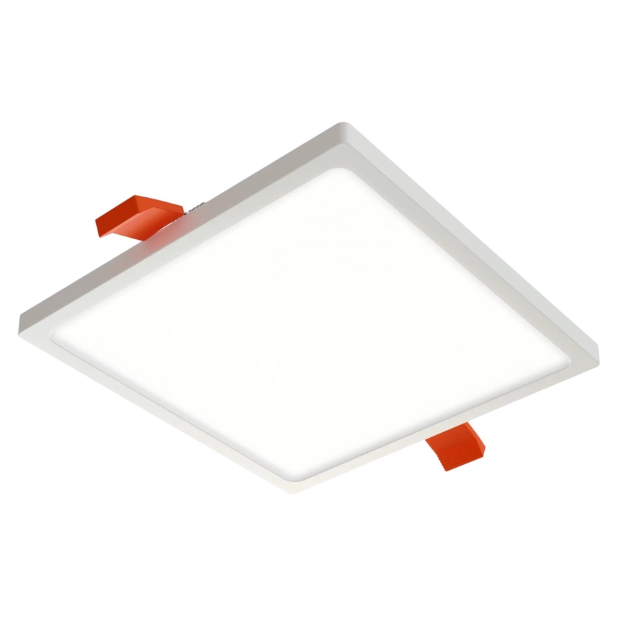 APLED - LED Iegremdējama lampa SQUARE SLIM LED/16W/230V 14,5x14,5 cm balta