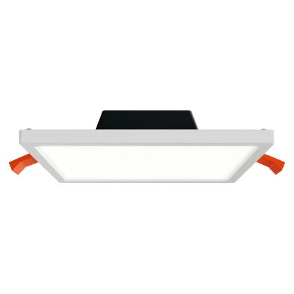 APLED - LED Iegremdējama lampa SQUARE SLIM LED/16W/230V 14,5x14,5 cm balta