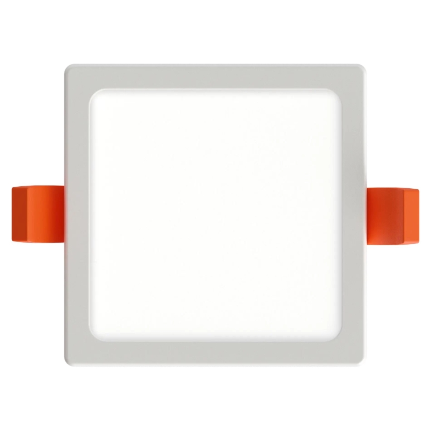 APLED - LED Iegremdējama lampa SQUARE SLIM LED/8W/230V 9x9 cm balta