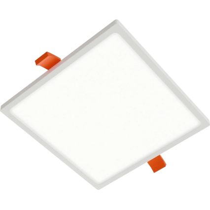 APLED - LED Iegremdējama lampa SQUARE SLIM LED/8W/230V 9x9 cm balta