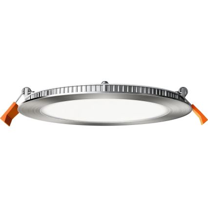 APLED - LED Iegremdējama vannas istabas lampa RONDO LED/12W/230V IP40 d. 17 cm matēts hroms
