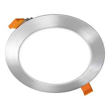 APLED - LED Iegremdējama vannas istabas lampa RONDO LED/12W/230V IP40 d. 17 cm matēts hroms