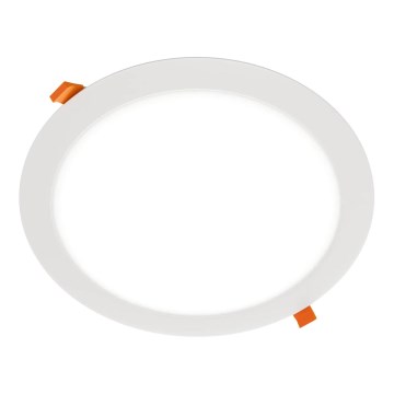 APLED - LED Iegremdējama vannas istabas lampa RONDO LED/24W/230V IP40 d. 30 cm balta