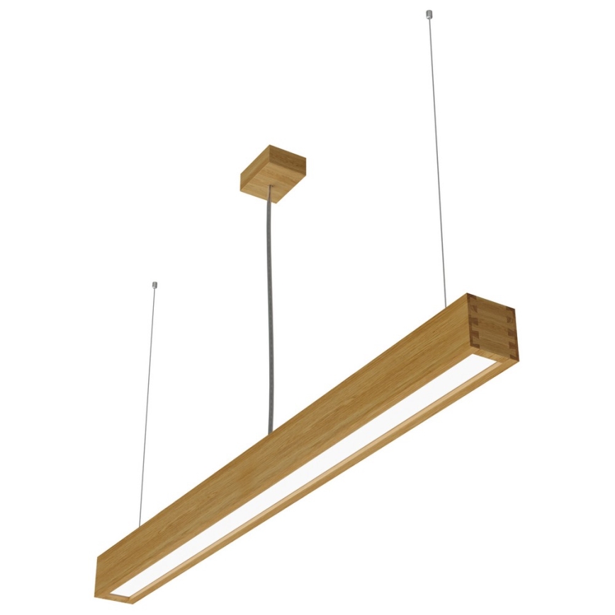 APLED - LED Lustra ar auklu LOOK LED/36W/230V 4000K 120 cm ozolkoks