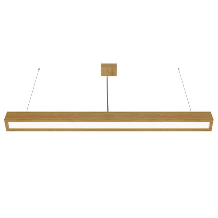 APLED - LED Lustra ar auklu LOOK LED/36W/230V 4000K 120 cm ozolkoks