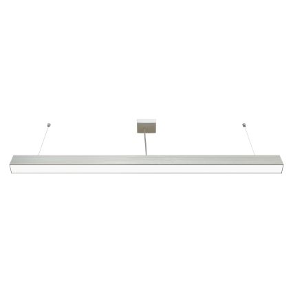 APLED - LED Lustra ar auklu LOOK LED/46W/230V 4000K 120 cm sudraba