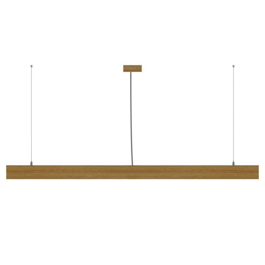 APLED - LED Lustra ar auklu LOOK LED/48W/230V 4000K 150 cm ozolkoks