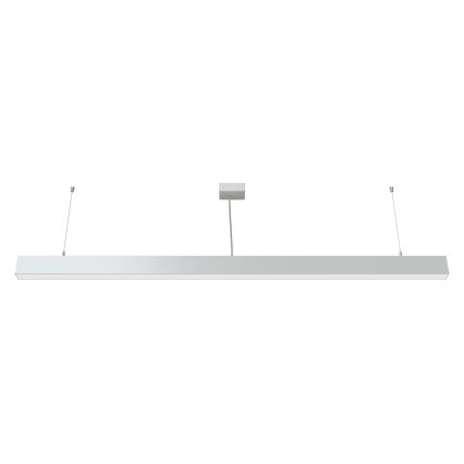 APLED - LED Lustra ar auklu LOOK LED/58W/230V 4000K 150 cm sudraba