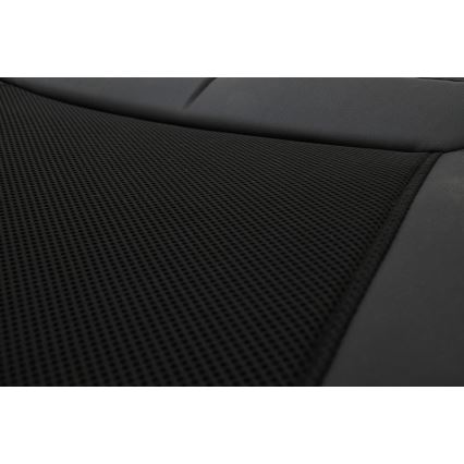Apsildāms sēdekļa pārvalks ar ventilāciju 18W/12V melna